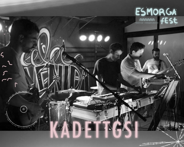 La electr&oacute;nica de Kadettgsi estar&aacute; en el Esmorga Fest 18