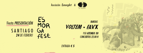 Presentaci&oacute;n do Esmorga Fest en Compostela