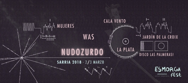 Disco Las Palmeras! e Nudozurdo estar&aacute;n no Esmorga Fest '18