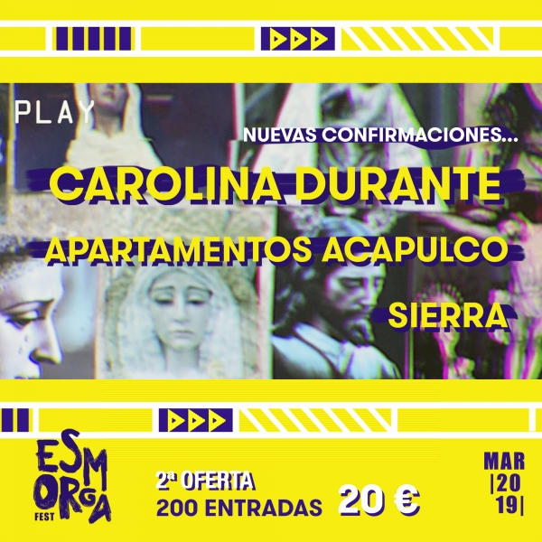 M&aacute;s confirmaciones para el Esmorga Fest 19